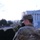 A Soldier with the Virginia National Guard stands near the Capitol building.