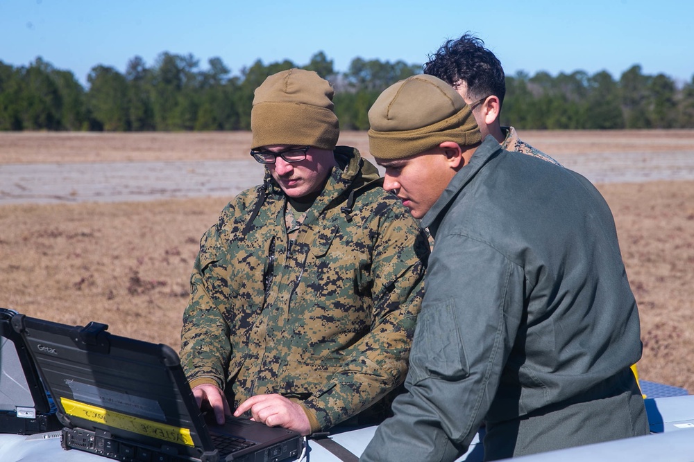 Marines use drones to support Army 3rd Infantry Division