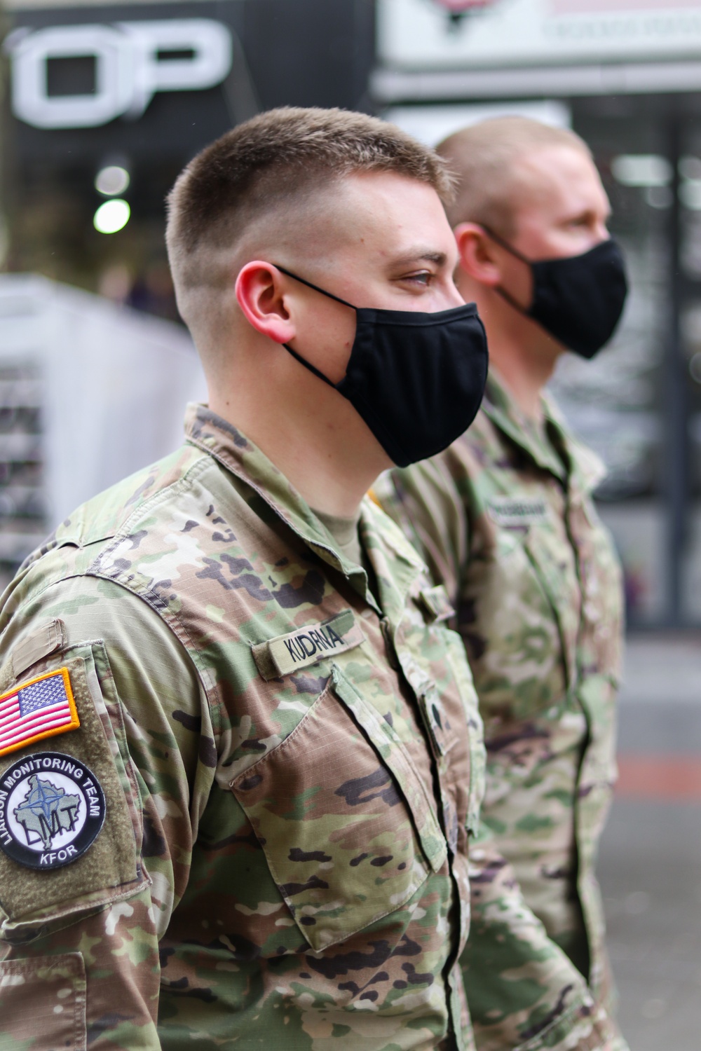 Iowa Soldiers conduct KFOR presence patrol