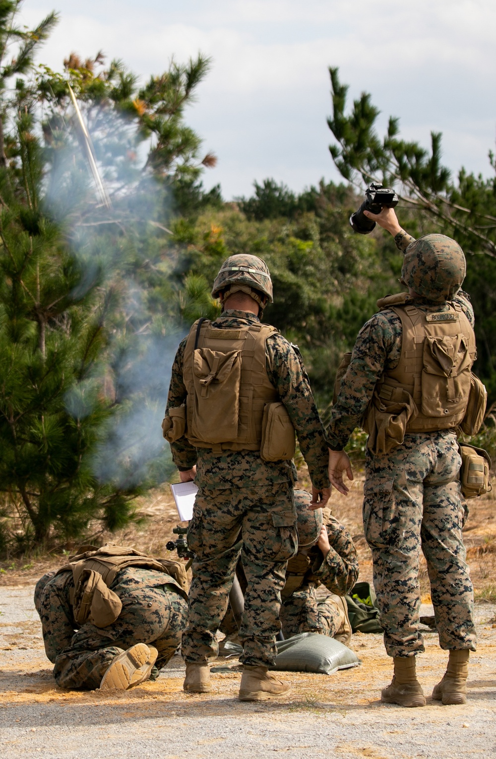 Mortar Marines | TRT Marines conduct 60mm mortar range
