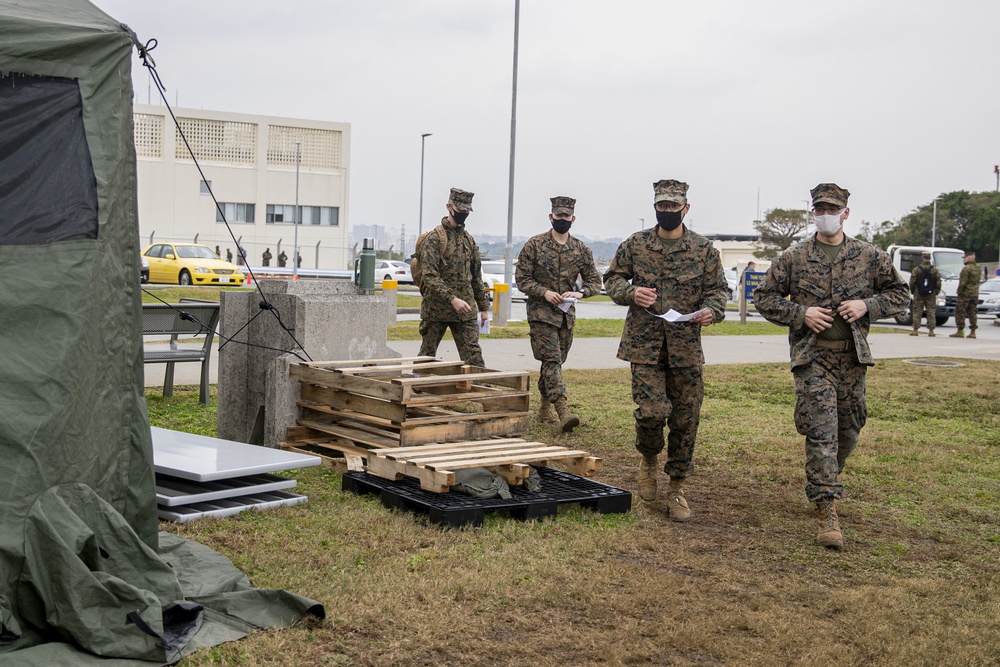 Service members across Okinawa receive the Moderna COVID-19 vaccine
