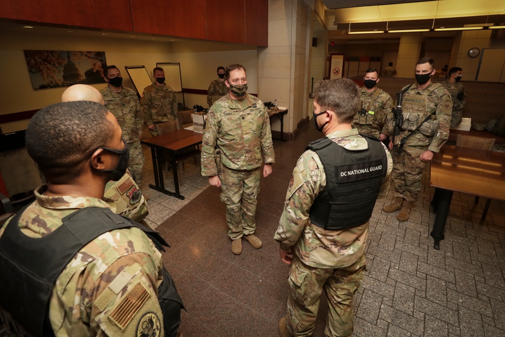 Brig. Gen. Mark A. Maldonado visits troops