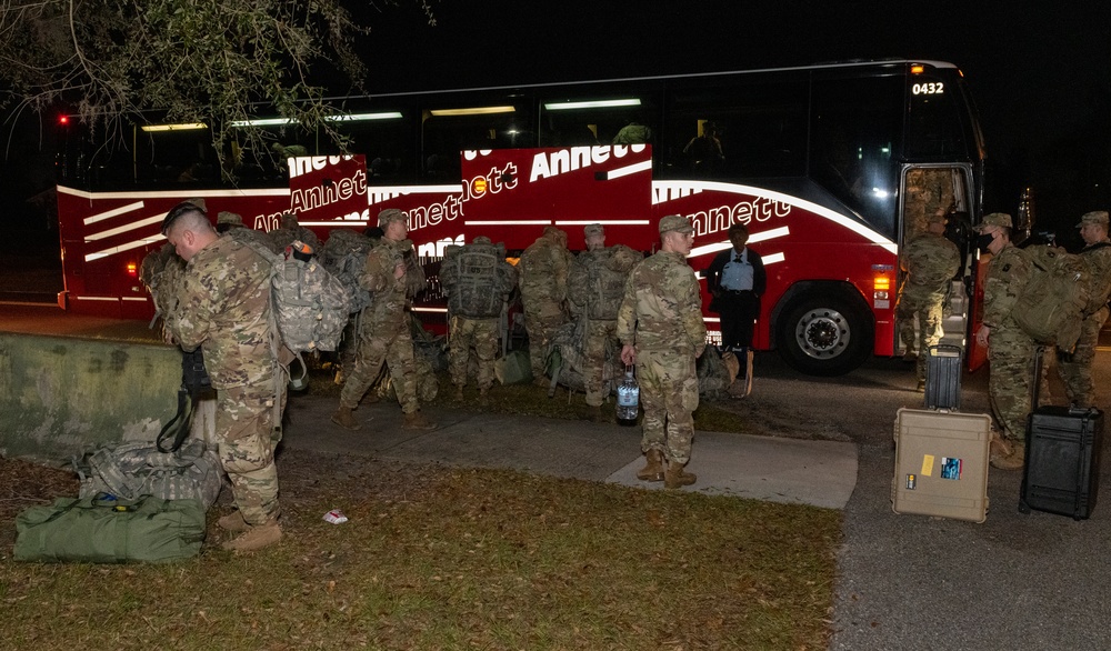 Florida Guardsmen support inauguration
