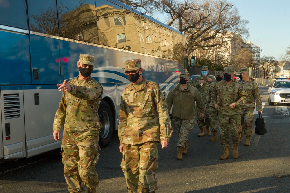 Delaware Maj. Gen. Berry Visit