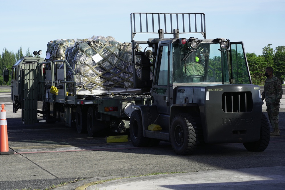 Puerto Rico National Guard Soldiers depart Muniz ANGB for presidential inauguration support