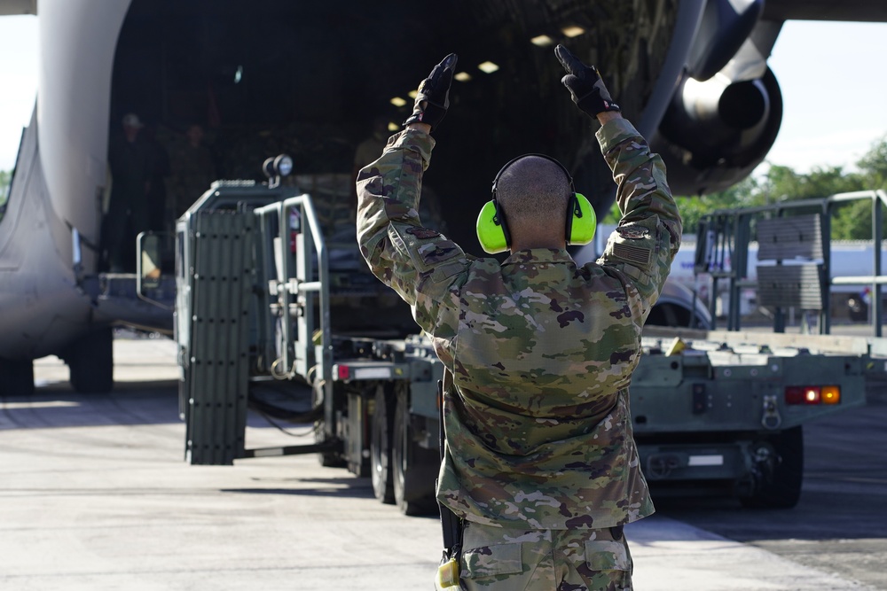 Puerto Rico National Guard Soldiers depart Muniz ANGB for presidential inauguration support