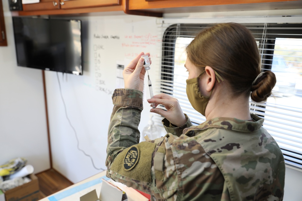 MDNG Administers COVID-19 Vaccines to Mitigate Virus' Spread