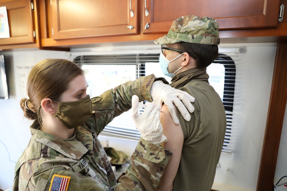 MDNG Administers COVID-19 Vaccines to Mitigate Virus' Spread