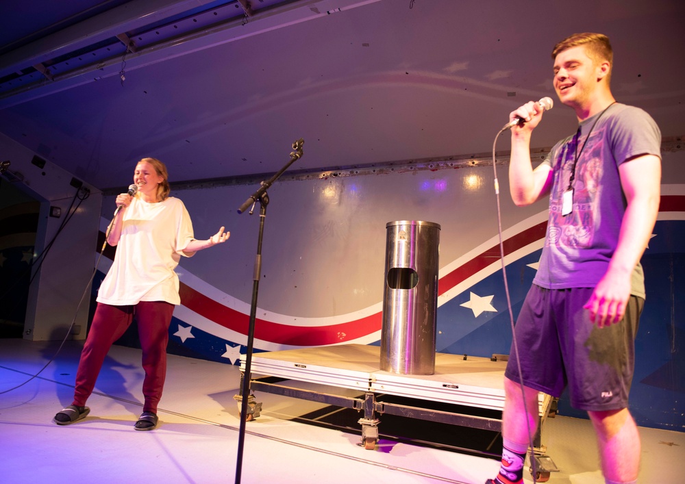 MWR BRINGS KARAOKE FOR THE TROOPS IN DJIBOUTI