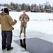 Fort McCoy garrison commander takes plunge during cold-water immersion familiarization