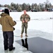 Fort McCoy garrison commander takes plunge during cold-water immersion familiarization