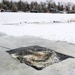 Fort McCoy garrison commander takes plunge during cold-water immersion familiarization