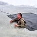 Fort McCoy garrison commander takes plunge during cold-water immersion familiarization