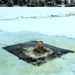 Fort McCoy garrison commander takes plunge during cold-water immersion familiarization