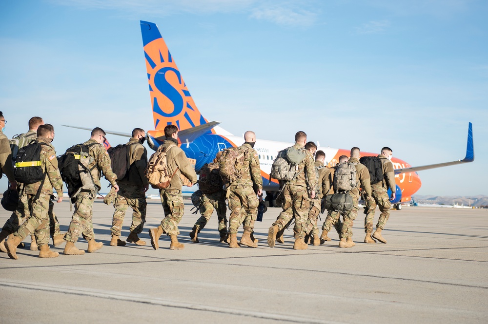 Idaho National Guard sends 300 Guardsmen to assist presidental inauguration