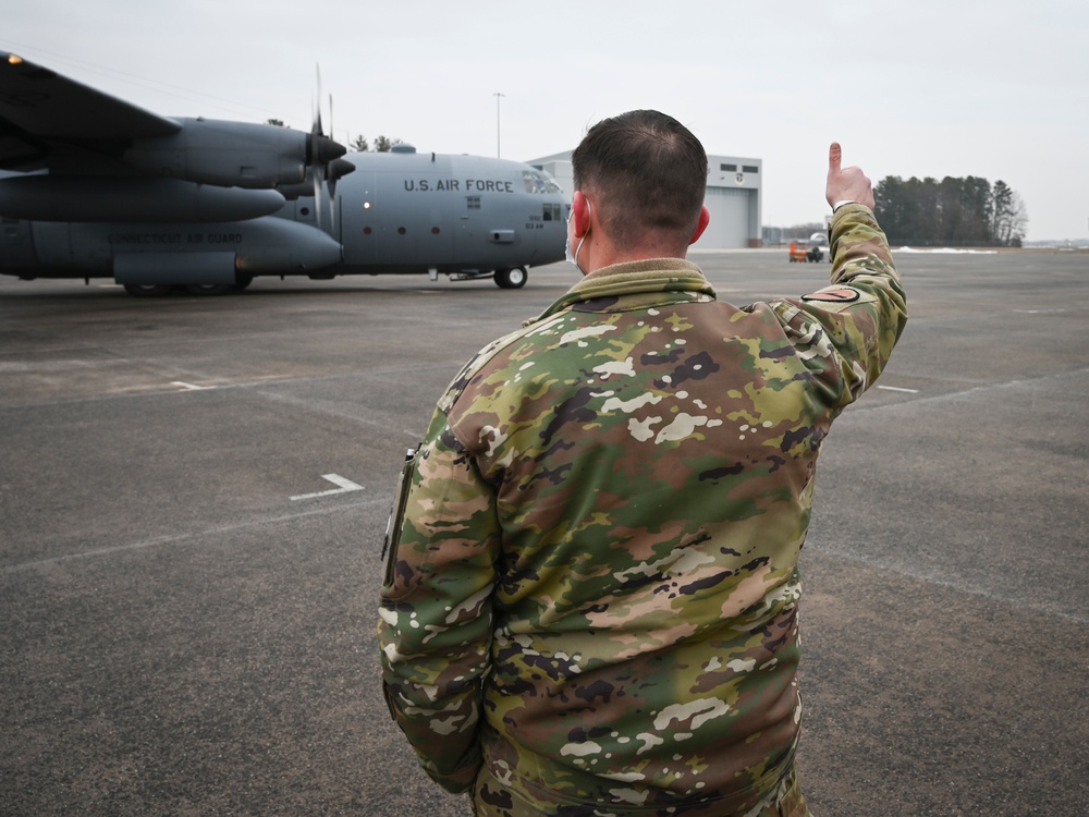 Connecticut National Guard departs for 59th Presidential Inauguration