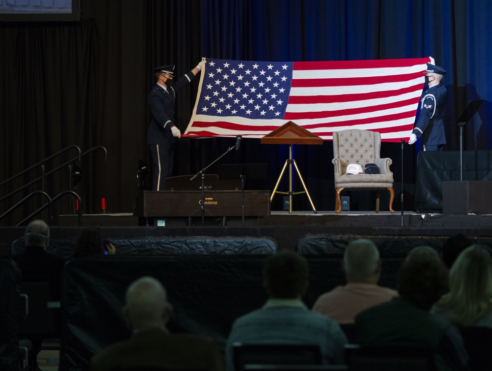 Wright-Patt Participates in Brig. Gen. Yeager Celebration of Life Service