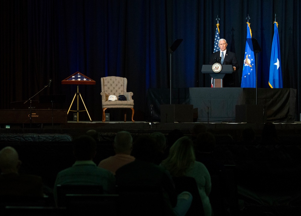 Wright-Patt Participates in Brig. Gen. Yeager Celebration of Life Service