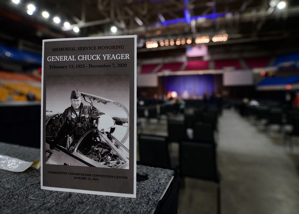 Wright-Patt Participates in Brig. Gen. Yeager Celebration of Life Service