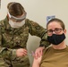 Dover AFB Airmen receive COVID-19 vaccinations