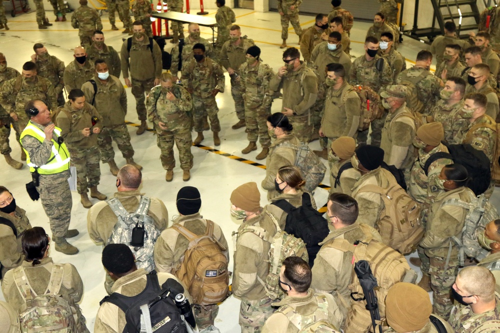 Mississippi Guardsmen Leave for Inauguration Support