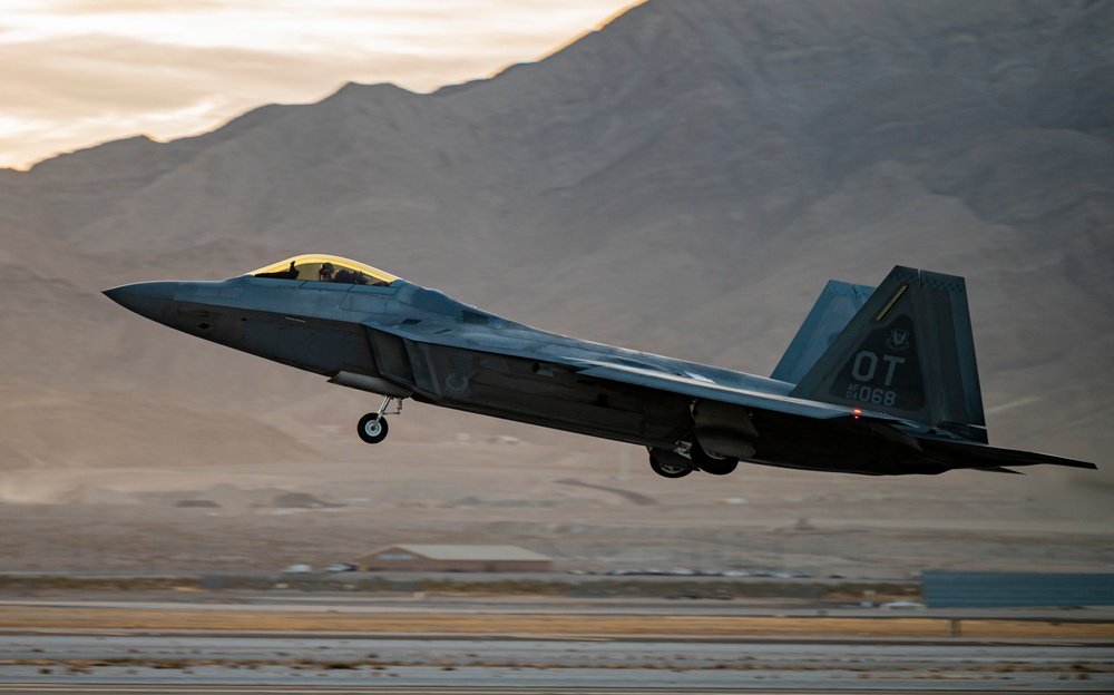 Nellis AFB take-offs