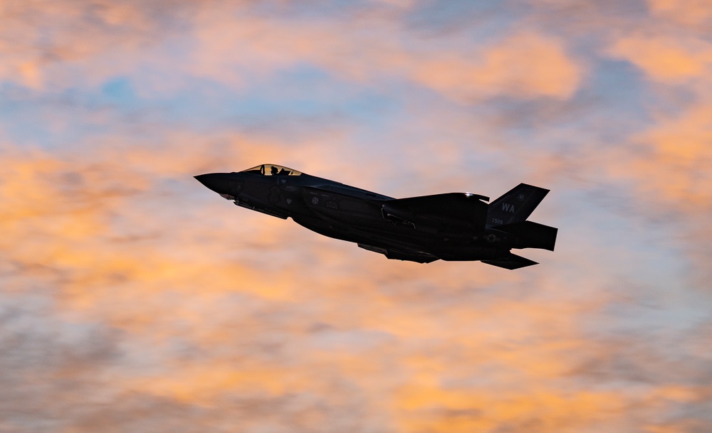 Nellis AFB take-offs