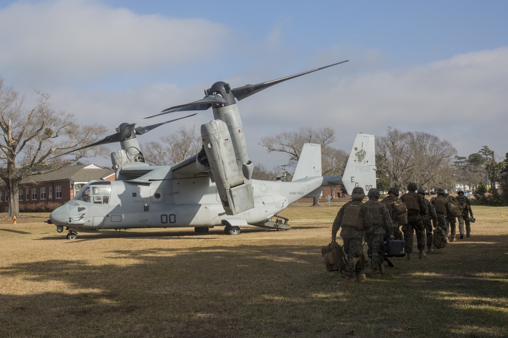 Anywhere, Anytime, 2nd MEB conducts Initial Response Team Exercise