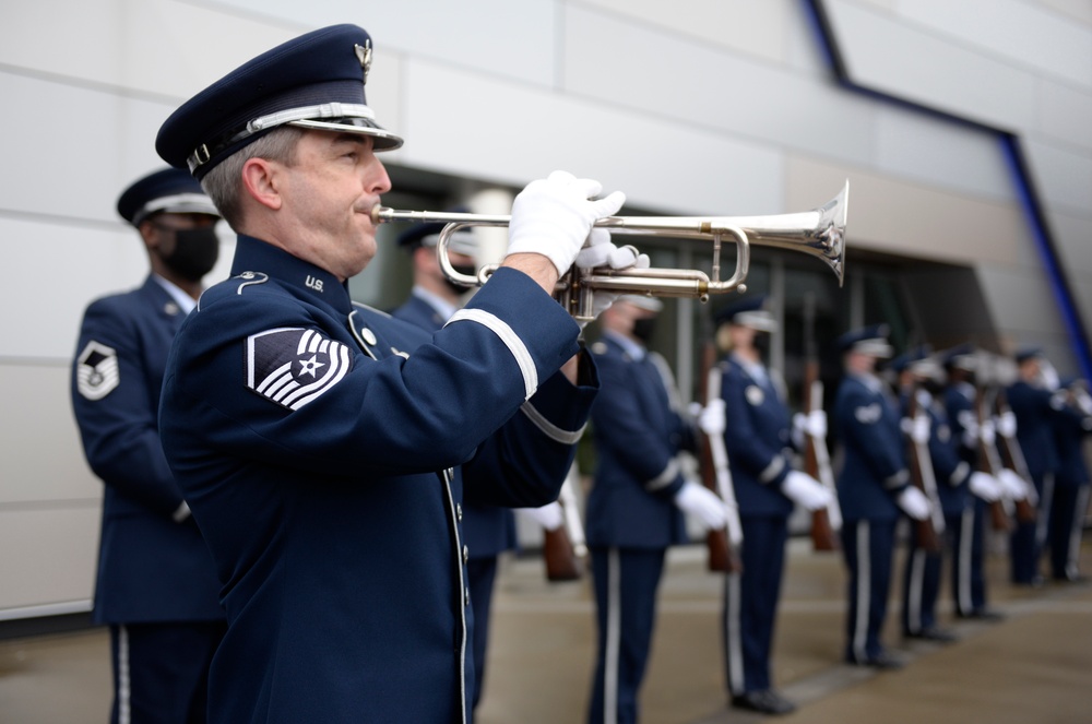 Wright-Patt Participates in Brig. Gen. Yeager Celebration of Life Service