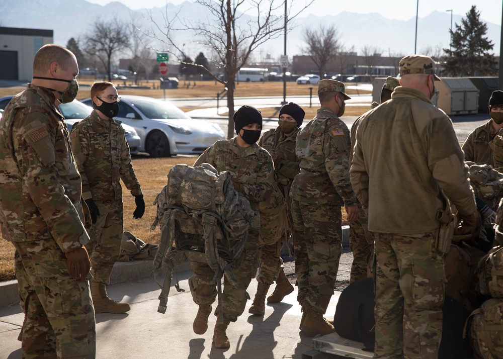 Utah National Guard activates to U.S. Capitol for presidential inauguration
