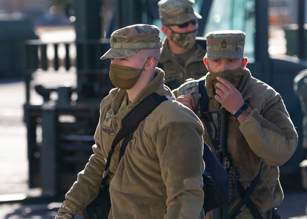Utah National Guard activates to U.S. Capitol for presidential inauguration