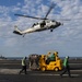 USS Nimitz Conducts Replenishment-At-Sea