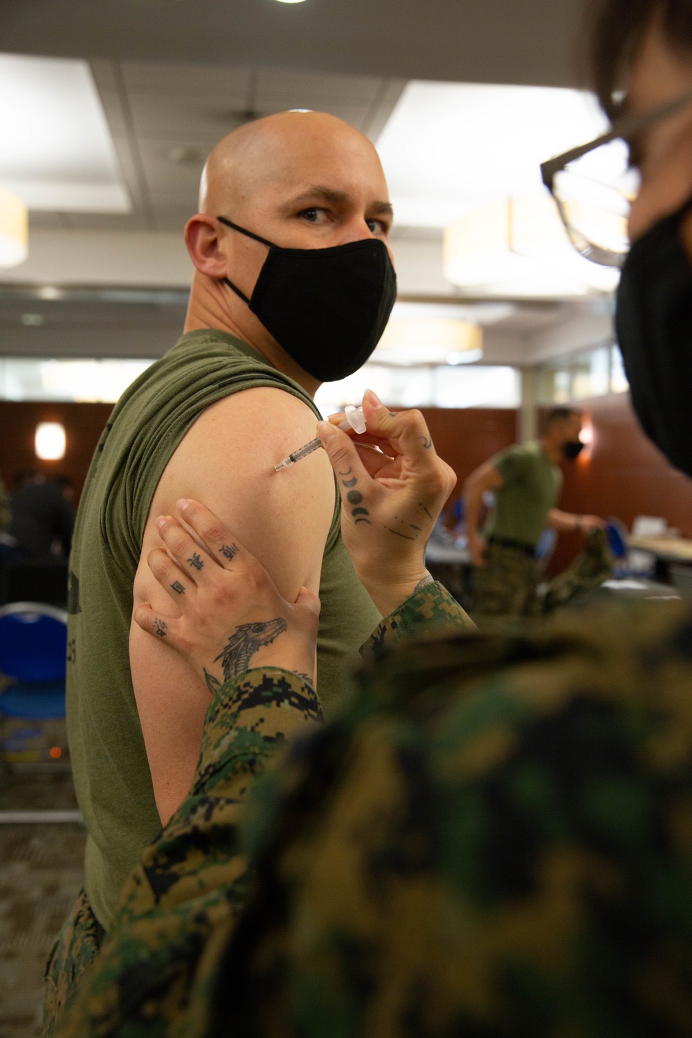 11th Marines Leadership Vaccination