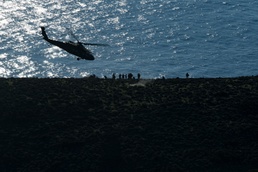 U.S. helicopters conduct unique training with Greek military