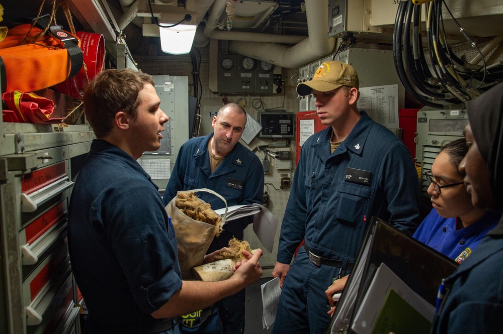 USS Winston S. Churchill Operations