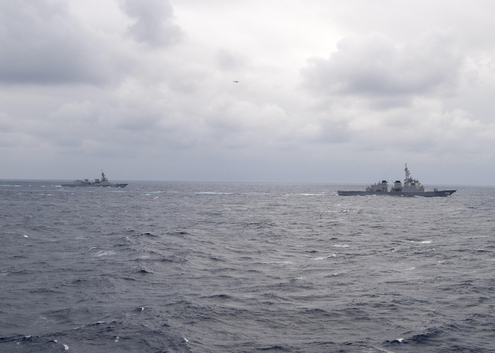 Theodore Roosevelt Carrier Strike Group Transit with Japan Maritime Self-Defense Force