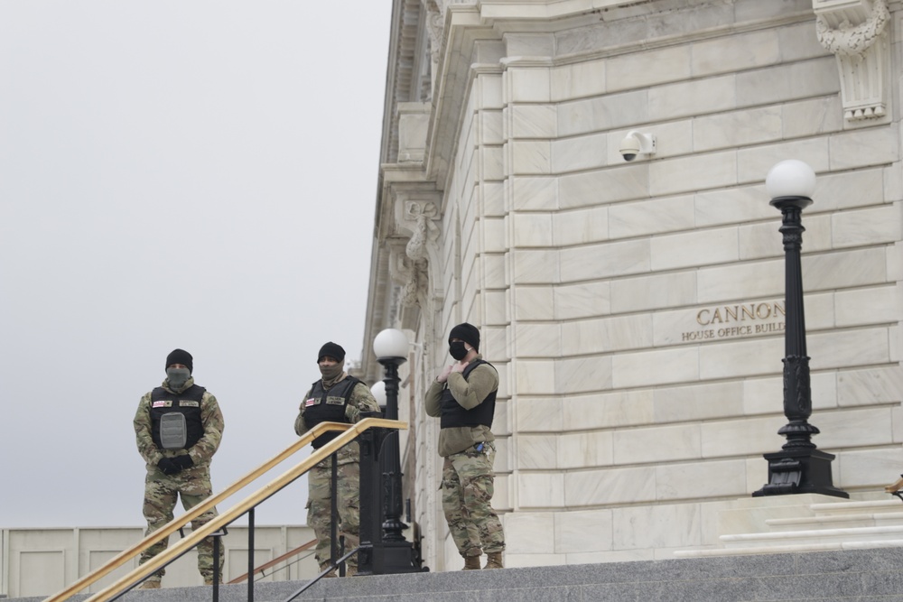 DC National Guard Provides Capitol Security