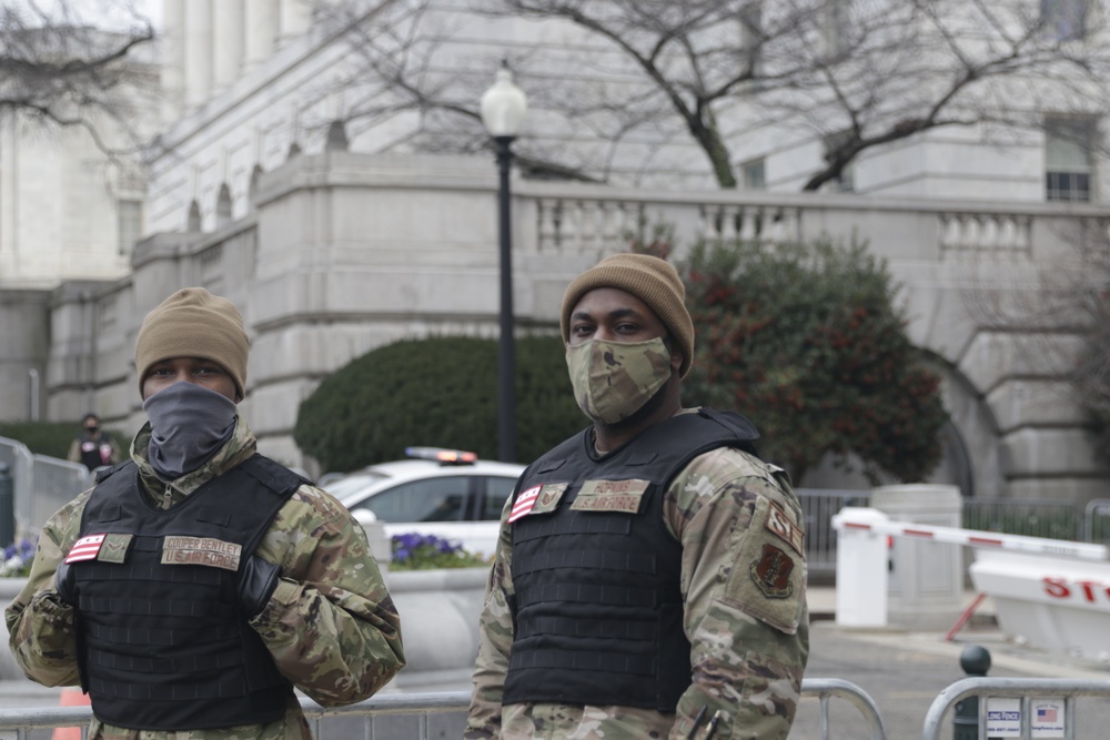 DC National Guard Provides Capitol Security
