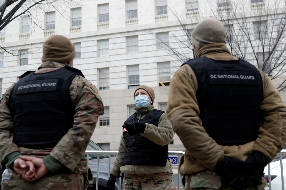 DC National Guard Provides Capitol Security