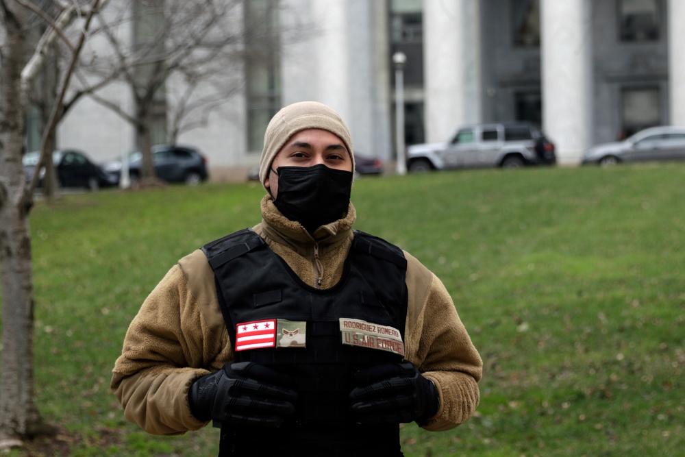DC National Guard Provides Capitol Security