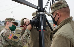 Pa. National Guard signal Soldiers train with BlueSky Mast antenna system