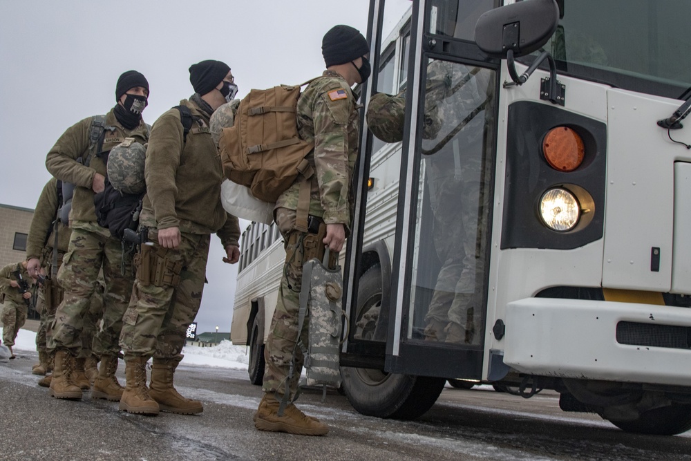 Minnesota Guardsmen provide support to 59th Presidential Inauguration