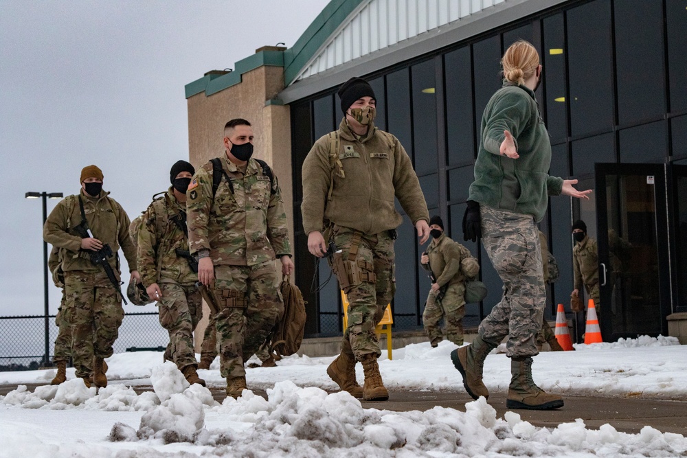 Minnesota Guardsmen provide support to 59th Presidential Inauguration
