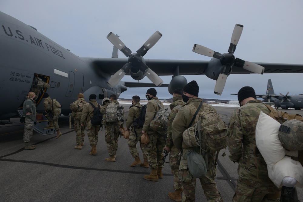 Minnesota Guardsmen provide support to 59th Presidential Inauguration