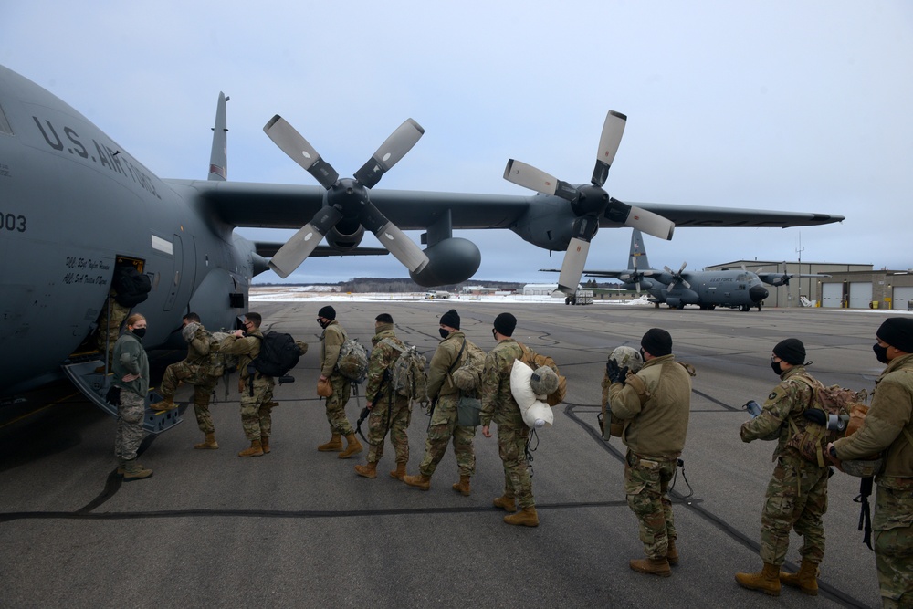 Minnesota Guardsmen provide support to 59th Presidential Inauguration