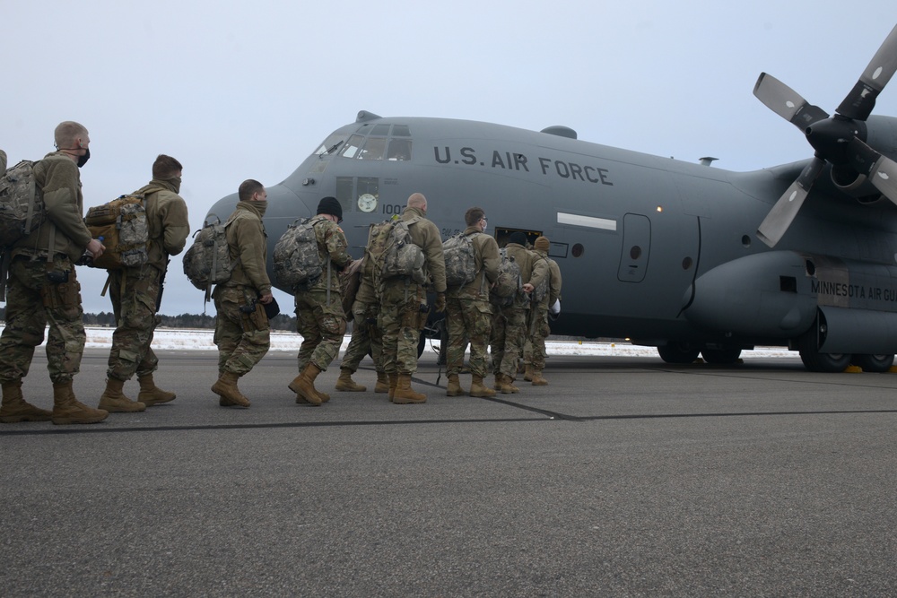 Minnesota Guardsmen provide support to 59th Presidential Inauguration