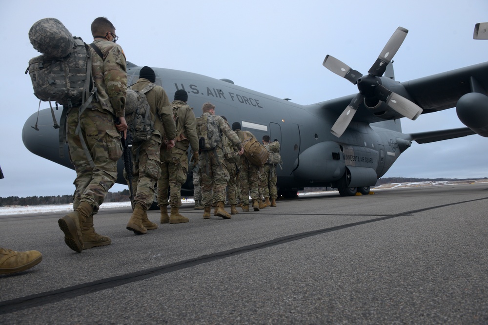 Minnesota Guardsmen provide support to 59th Presidential Inauguration