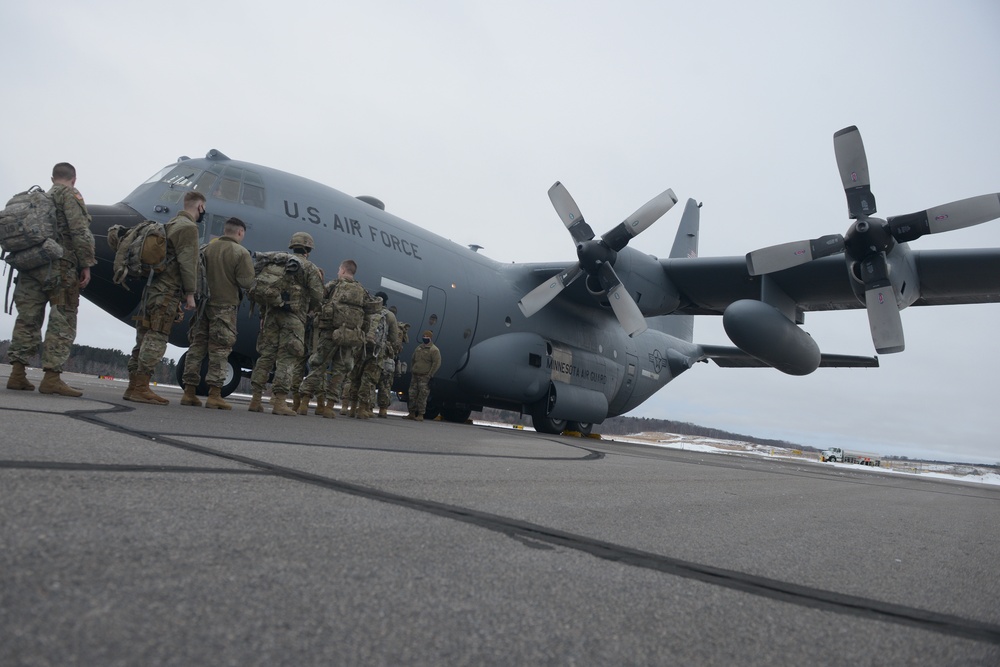 Minnesota Guardsmen provide support to 59th Presidential Inauguration