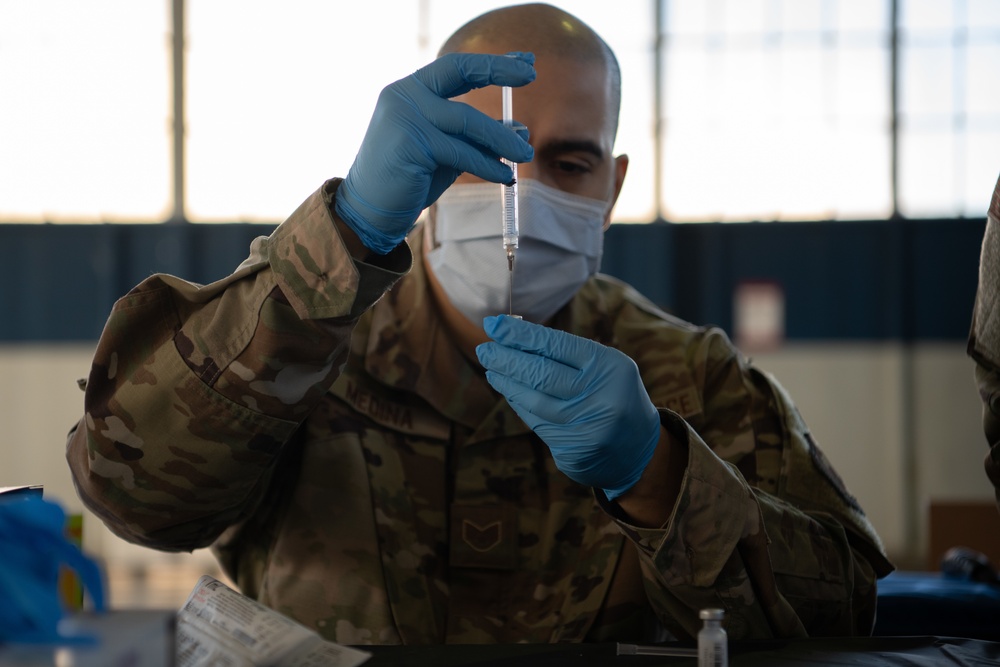 COVID-19 vaccinations begin at Maxwell-Gunter AFB
