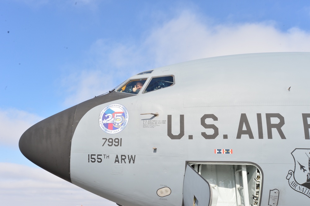 Nebraska National Guard provide support for the 59th Presidential Inauguration